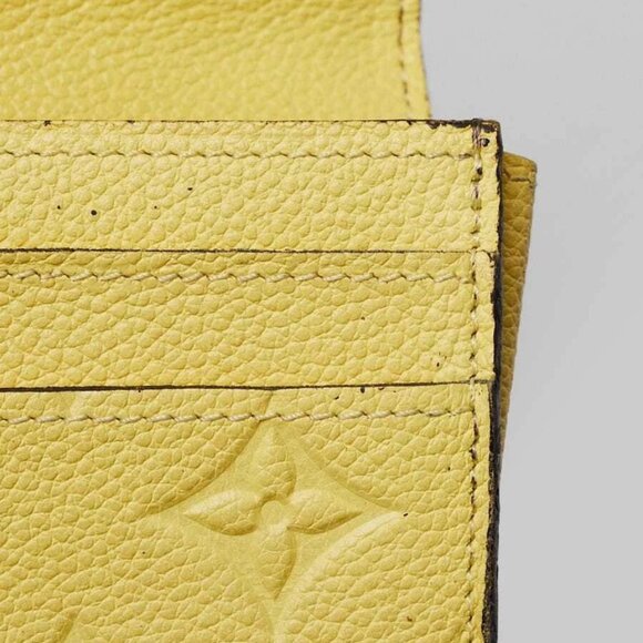 Louis Vuitton Citrine Monogram Empreinte Leather Curieuse Wallet - Picture 6 of 8